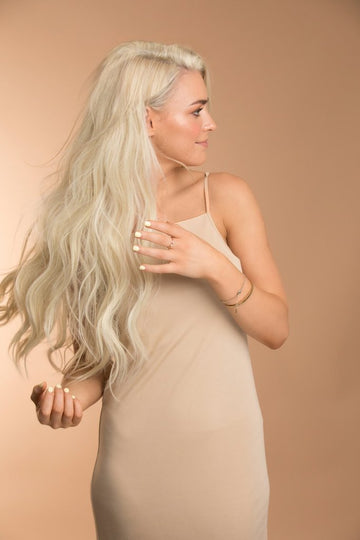 Ice Blonde Poloparuka